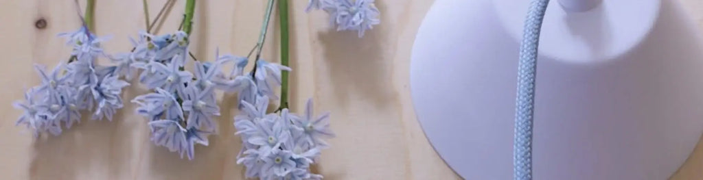 Textilsladd i färg - Lampverket