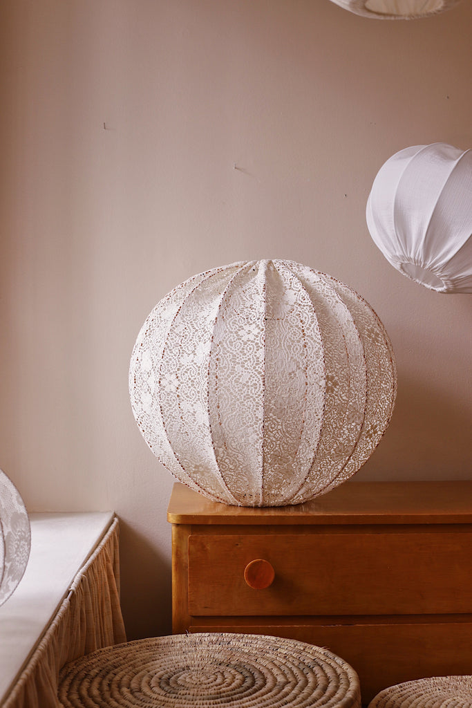Taklampa vintage koppar spets