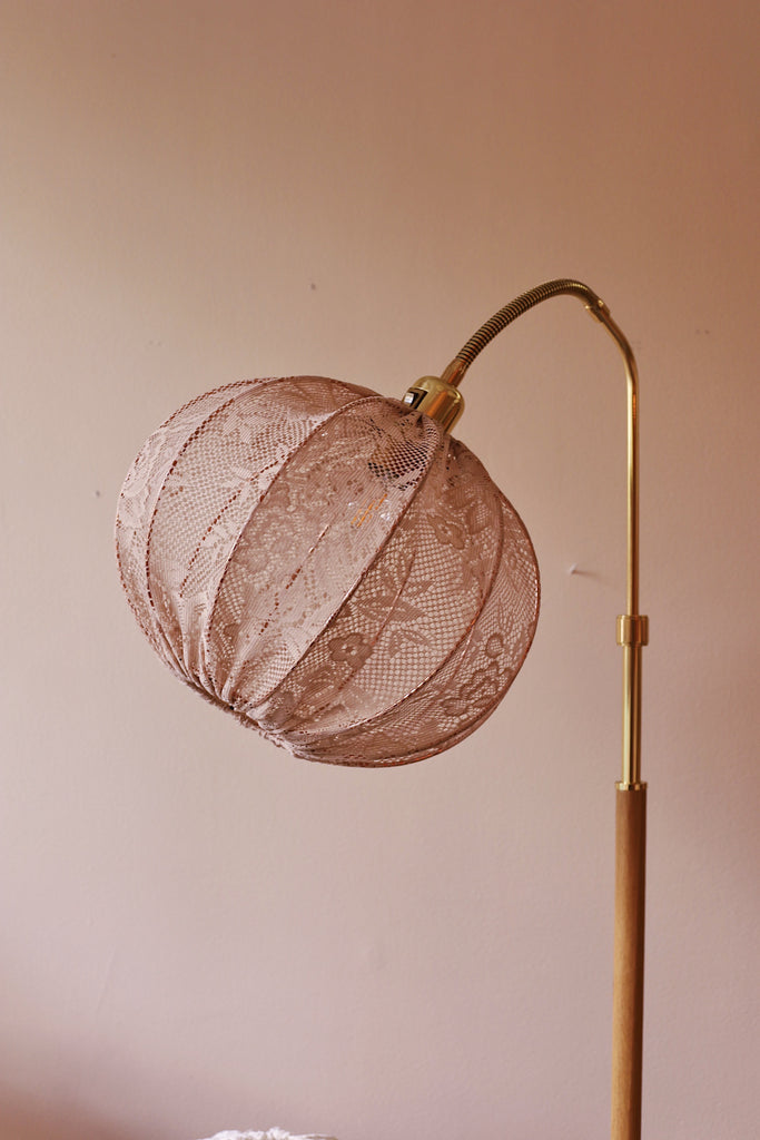 Lampskärm golvlampa toppringsfäste